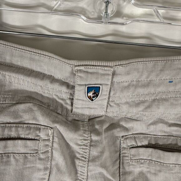 KUHL Pants Women's 6 Grey Button Zip Lightweight Snap Zip 31" Inseam - Picture 12 of 12